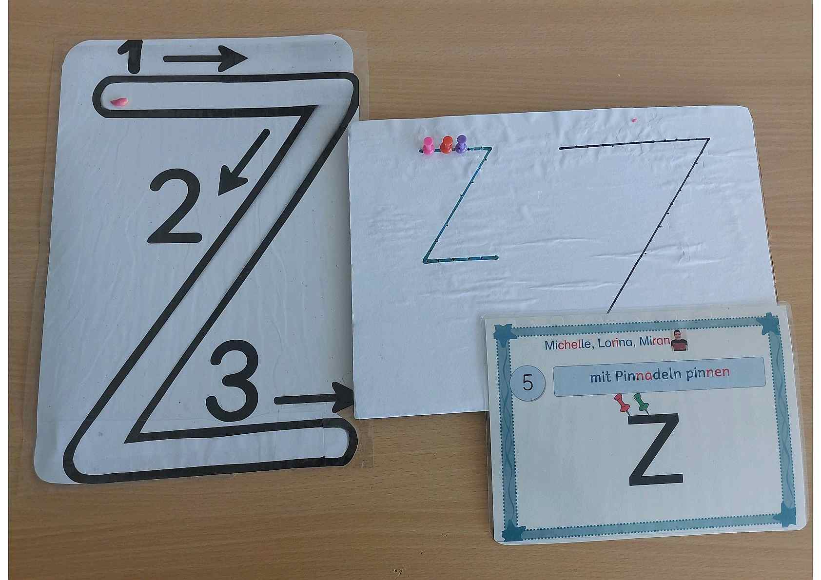 Schreibübung Z