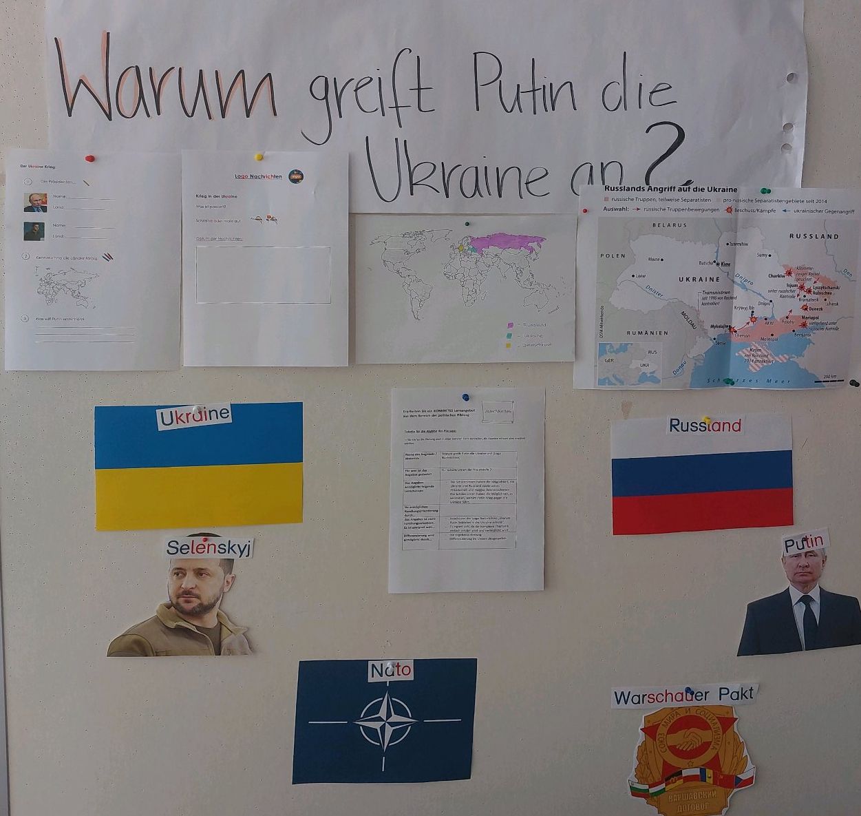 Stellwand Ukraine